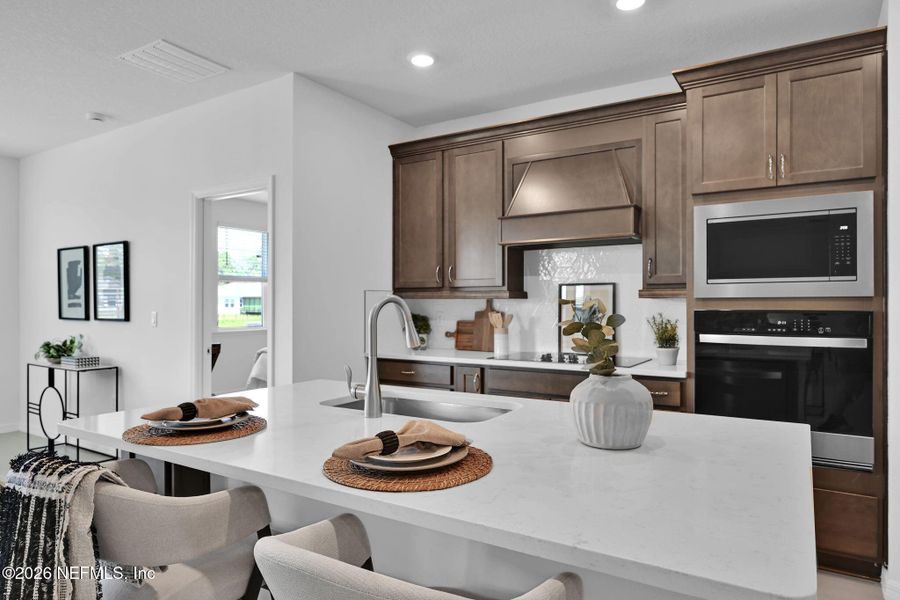 Furnished interior view inside a new home in Hyland Trail, Green Cove Springs (Image 7).