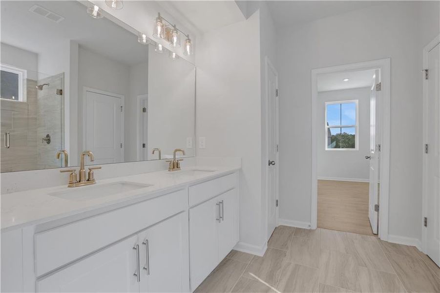 Furnished interior view inside a new home in Cambridge at Steels Bridge, Canton (Image 4).