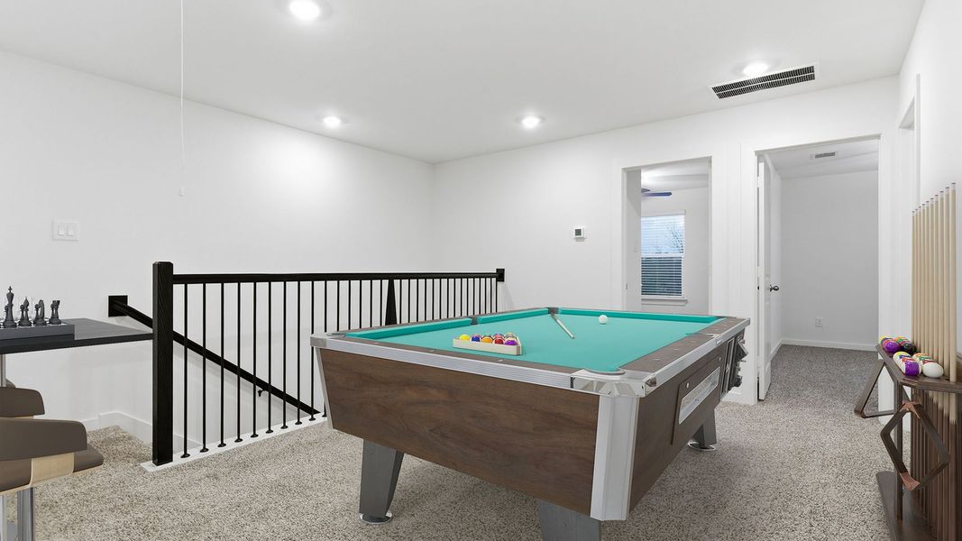 Furnished interior view inside a new home in Murphy Village, Missouri City (Image 11).