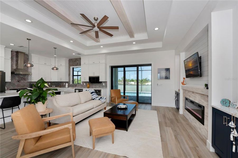 Furnished interior view inside a new home in , Port Charlotte (Image 8).