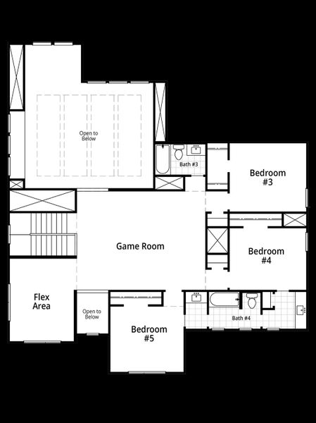 Upstairs Floor Plan