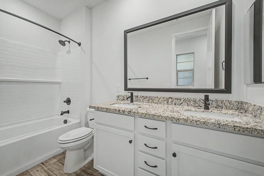 Furnished interior view inside a new home in Forté at Granite Vista, Waddell (Image 11).