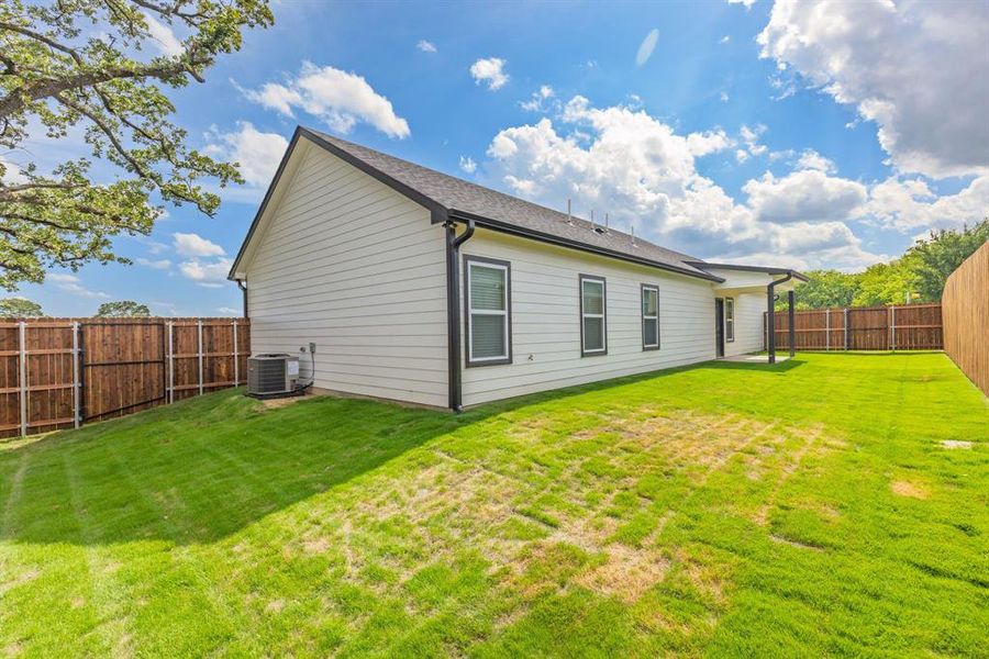 Exterior details and patio area of a home in , Sulphur Springs (Image 31). Exterior details and patio area of a home in , Sulphur Springs (Image 31).