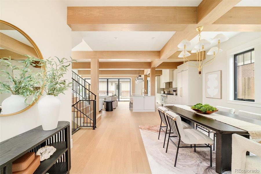 Furnished interior view inside a new home in , Denver (Image 15). Furnished interior view inside a new home in , Denver (Image 15).