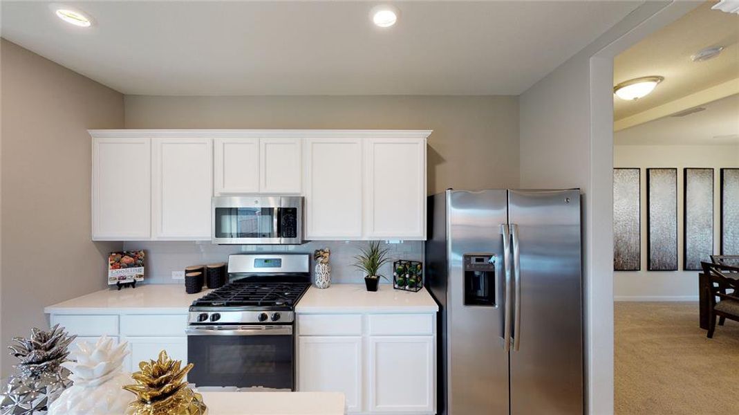 Furnished interior view inside a new home in Azle Grove, Azle (Image 12). Furnished interior view inside a new home in Azle Grove, Azle (Image 12).