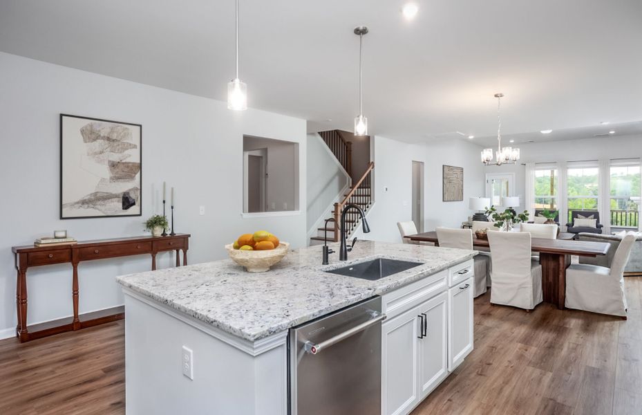 Moorpark Kitchen in new home for sale in Millstone by Pulte Homes Moorpark Kitchen in new home for sale in Millstone by Pulte Homes