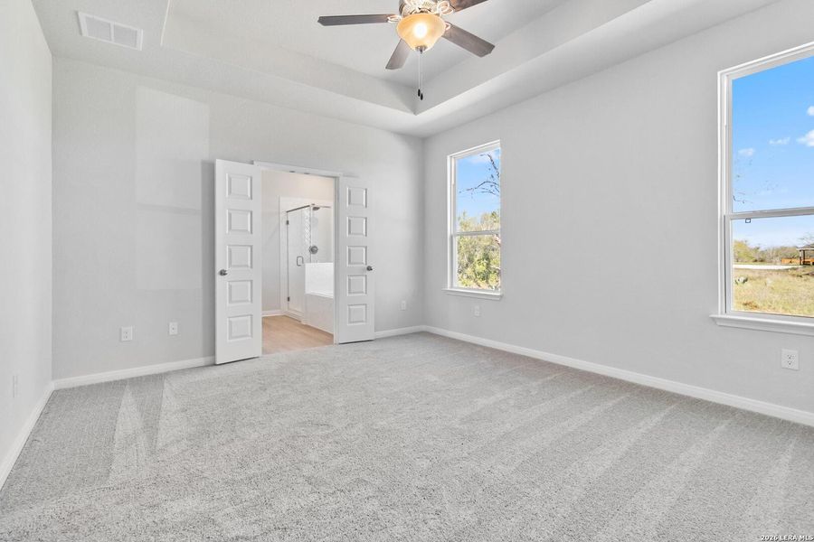 Spacious, unfurnished interior of a new home in Villas Las Flores, Floresville (Image 27). Spacious, unfurnished interior of a new home in Villas Las Flores, Floresville (Image 27).