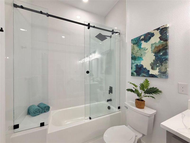 Furnished interior view inside a new home in , Fort Worth (Image 18).