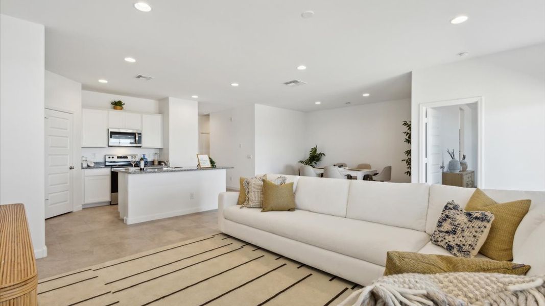 Furnished interior view inside a new home in Radiance at Superstition Vistas, Apache Junction (Image 6).