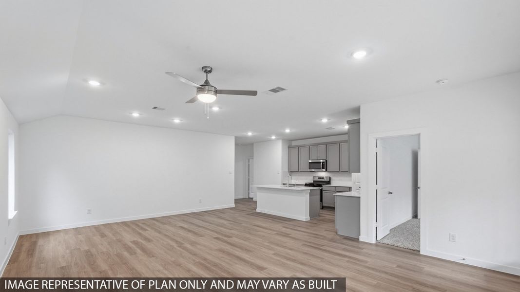 Spacious, unfurnished interior of a new home in Newport Pointe, Crosby (Image 13).