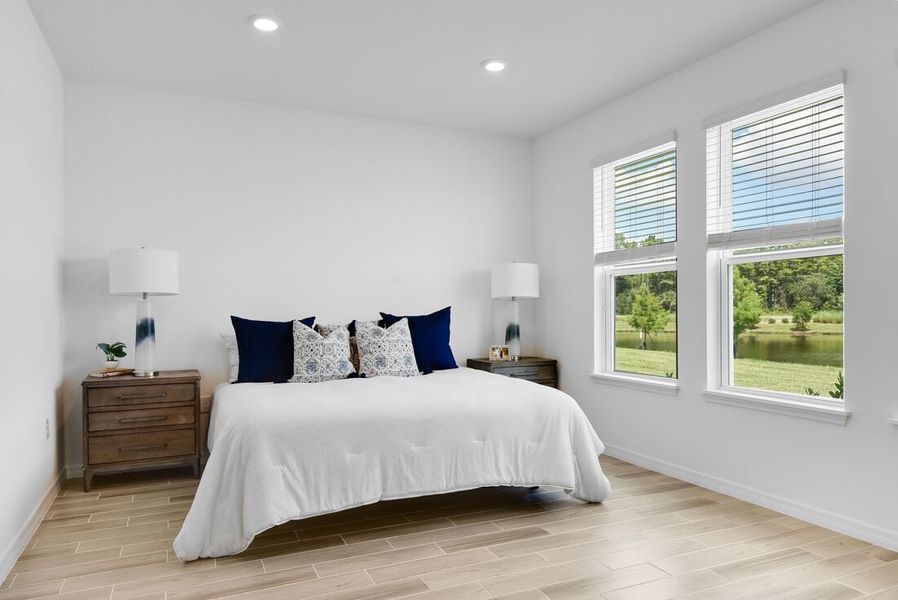 Furnished interior view inside a new home in Windward Preserve, Cocoa (Image 16).