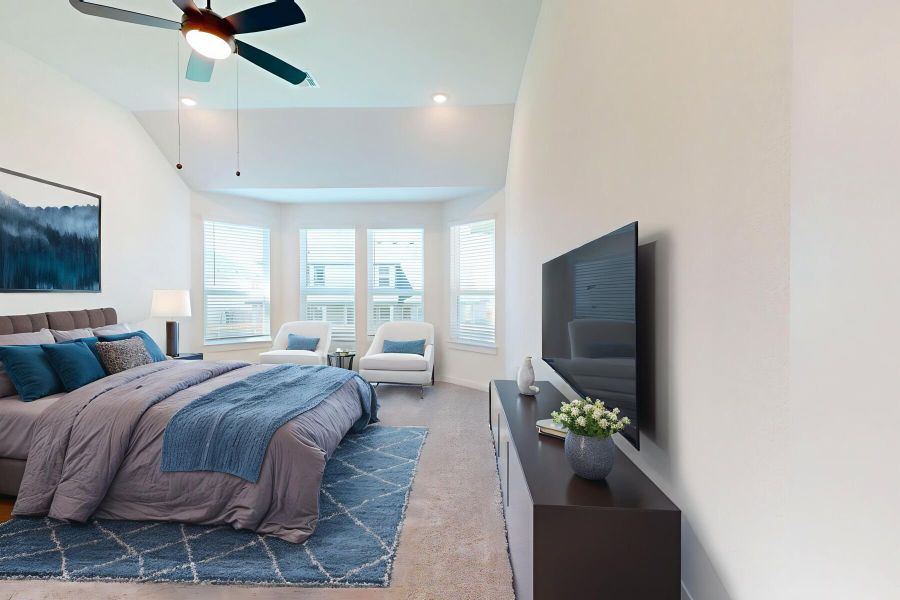 Primary Bedroom - Virtually Staged