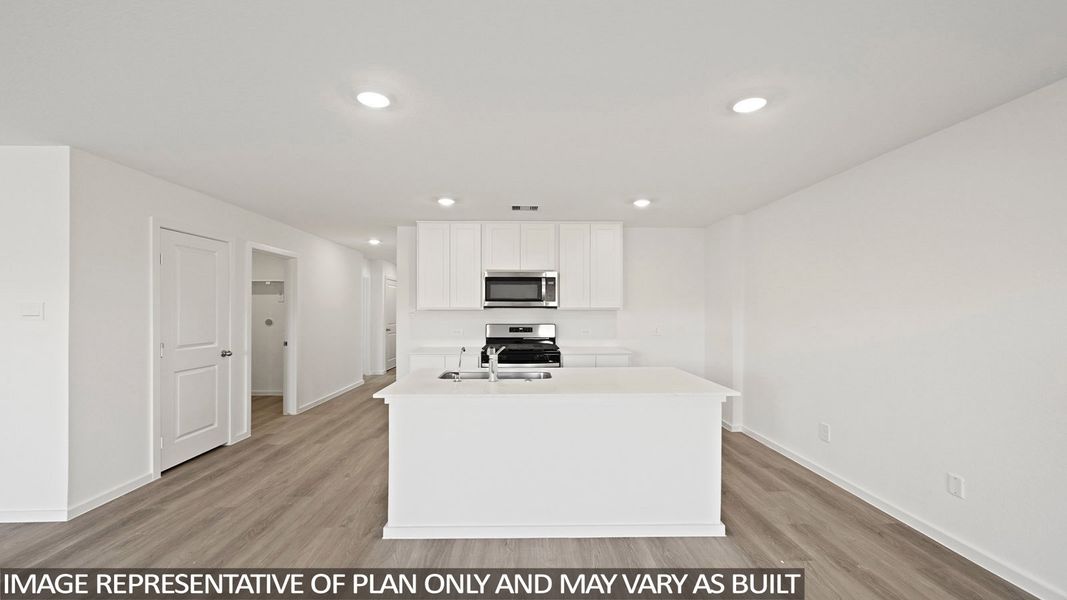 Furnished interior view inside a new home in Eastern Wells, Jarrell (Image 6).