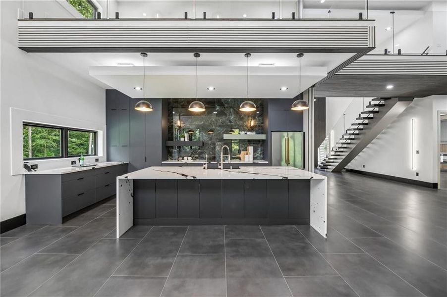 Furnished interior view inside a new home in , Hoschton (Image 16).