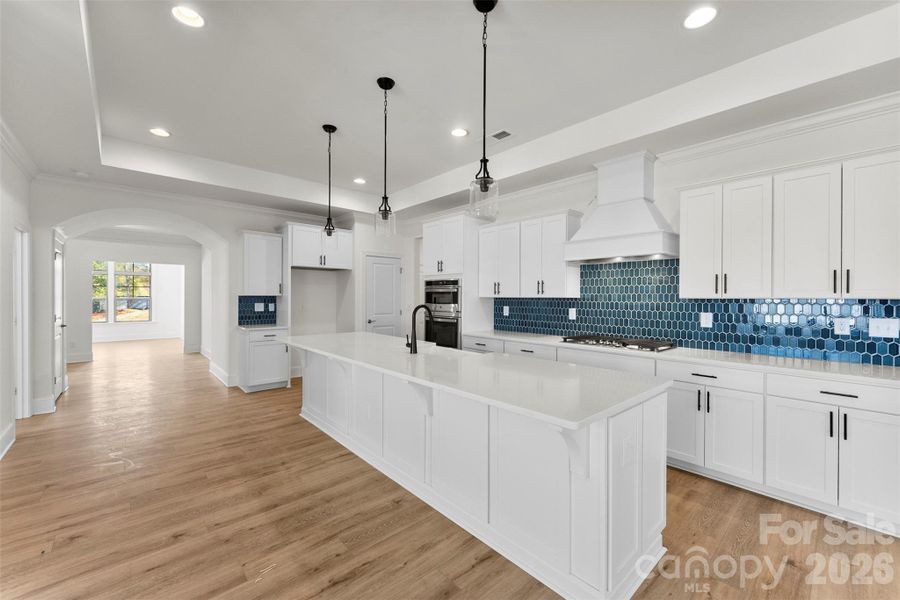Furnished interior view inside a new home in The Courtyards on New Hope, Gastonia (Image 6).