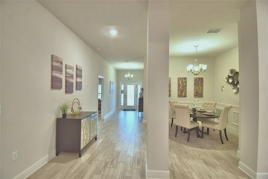 Furnished interior view inside a new home in Lake Juliana Estates, Auburndale (Image 11).
