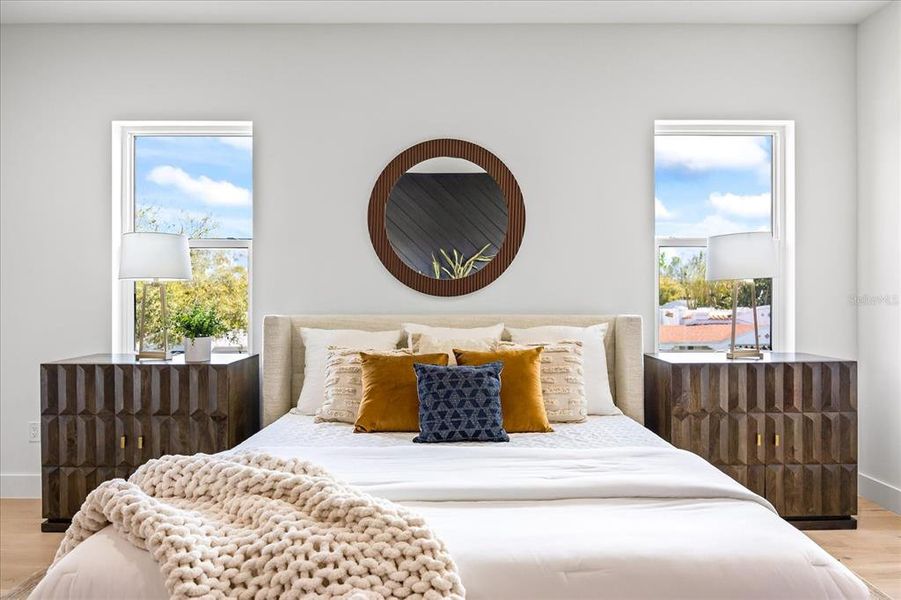 Furnished interior view inside a new home in , Tampa (Image 32).