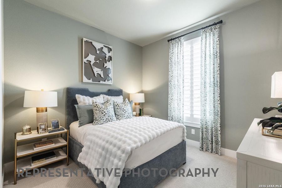 Furnished interior view inside a new home in Hallie's Cove, Schertz (Image 35).