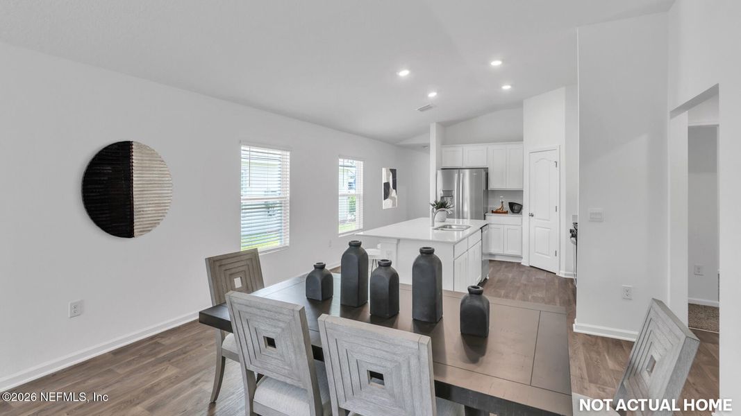 Furnished interior view inside a new home in Grand Reserve, Bunnell (Image 10).