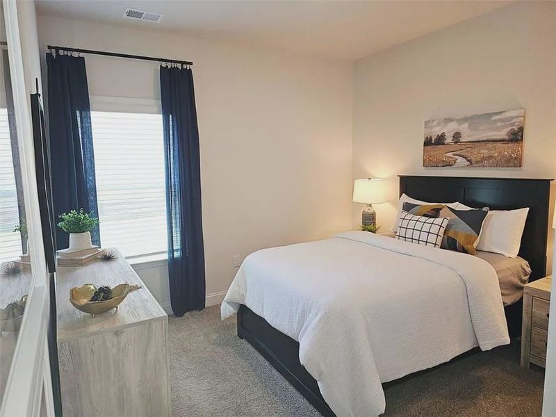 Furnished interior view inside a new home in Scarlett Place, Bowdon (Image 12). Furnished interior view inside a new home in Scarlett Place, Bowdon (Image 12).