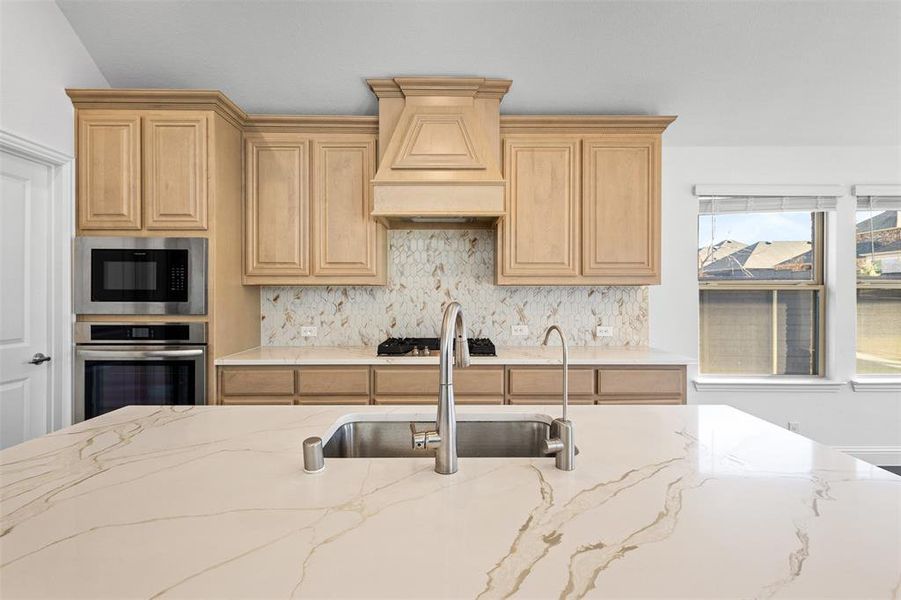 Furnished interior view inside a new home in Union Park Classic 60, Little Elm (Image 14).