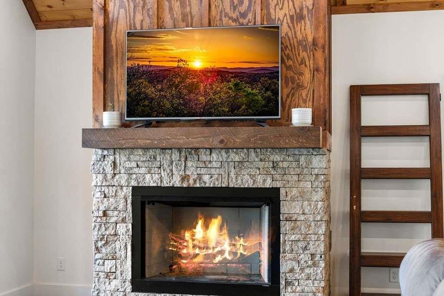 Close-up of interior finishes inside a home in , Mineral Bluff (Image 19).