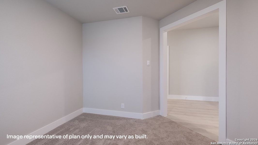 Spacious, unfurnished interior of a new home in Brookstone Creek, San Antonio (Image 16).