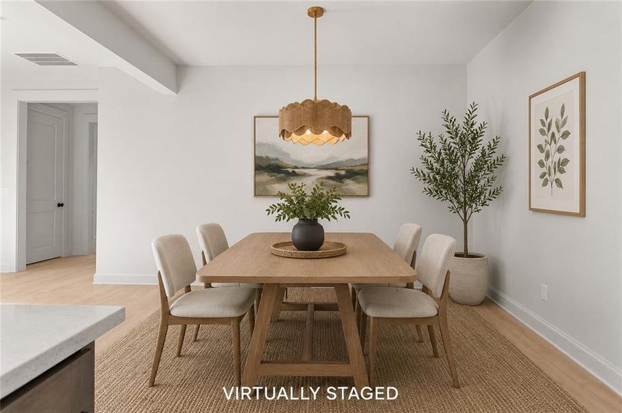 Furnished interior view inside a new home in , Madison (Image 14). Furnished interior view inside a new home in , Madison (Image 14).