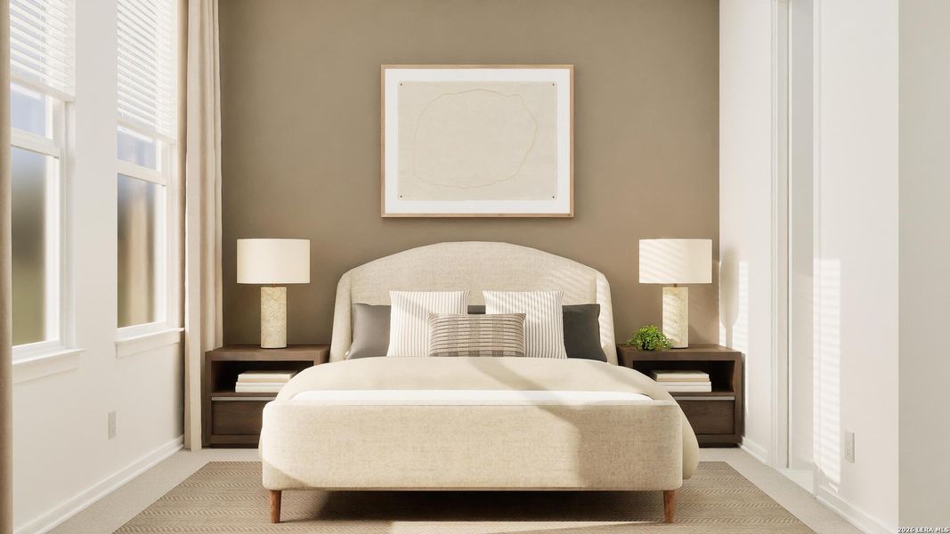 Furnished interior view inside a new home in Navarro Ranch, Seguin (Image 28).