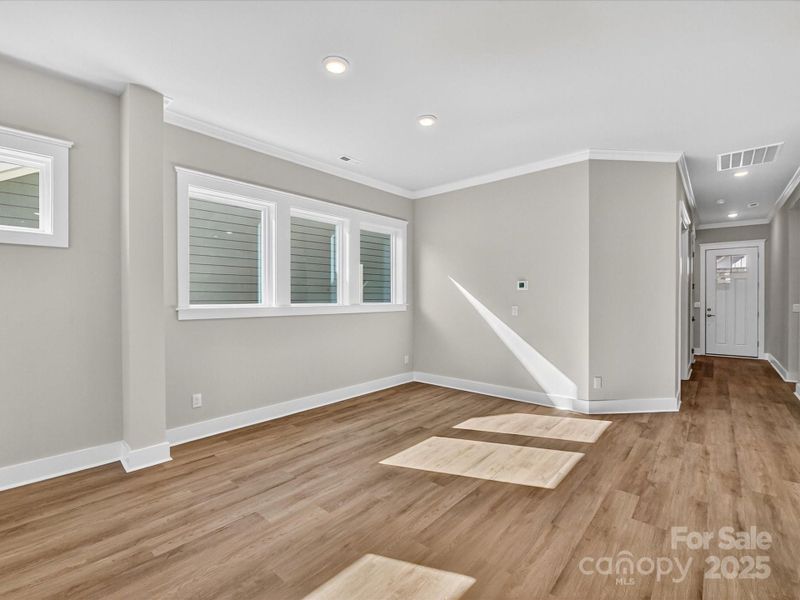 Spacious, unfurnished interior of a new home in Encore at Streamside - Classic Series, Waxhaw (Image 33).