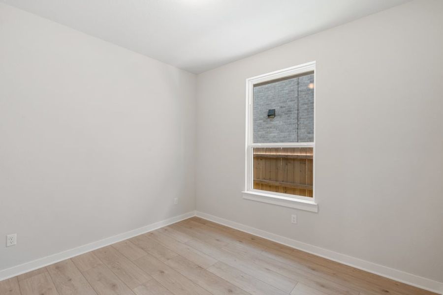 Spacious, unfurnished interior of a new home in Park Collection at Lariat, Liberty Hill (Image 34). Spacious, unfurnished interior of a new home in Park Collection at Lariat, Liberty Hill (Image 34).