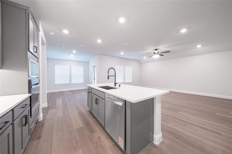 Furnished interior view inside a new home in Chalk Hill, Celina (Image 5). Furnished interior view inside a new home in Chalk Hill, Celina (Image 5).