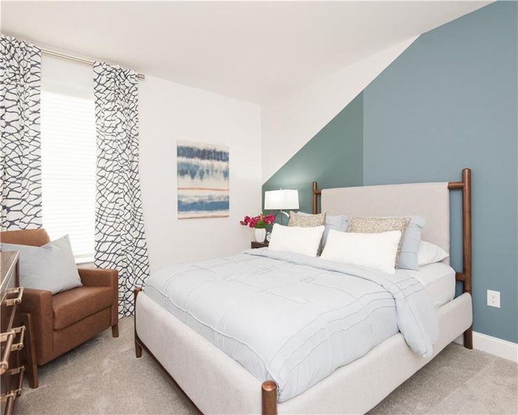 Furnished interior view inside a new home in Cooper's Walk, Loganville (Image 29).