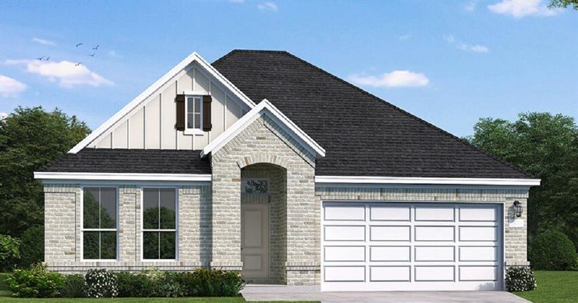 Front Elevation - Representative rendering