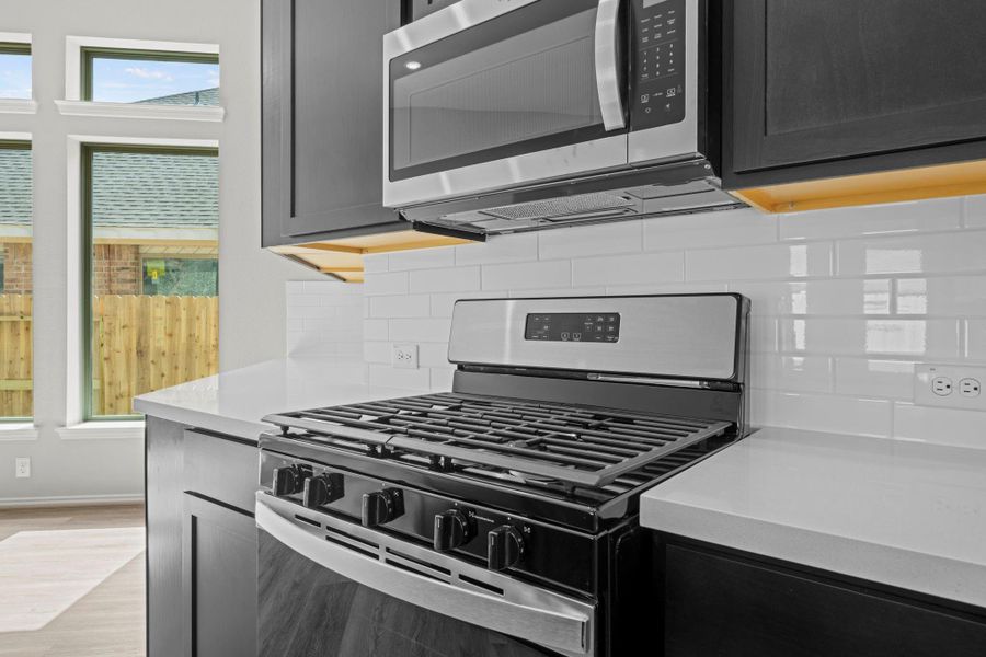 Close-up of interior finishes inside a home in The Trails, New Caney (Image 16).
