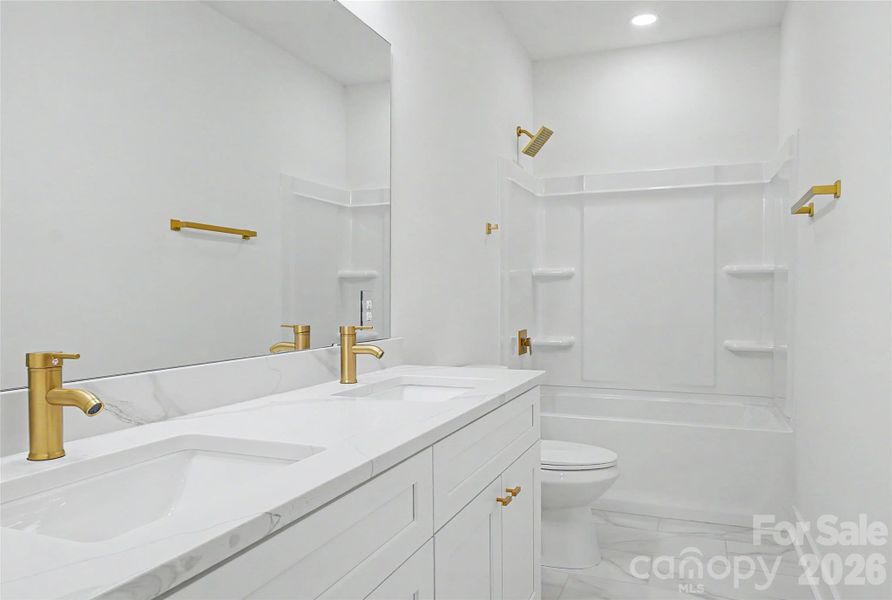 Furnished interior view inside a new home in , Mint Hill (Image 10).
