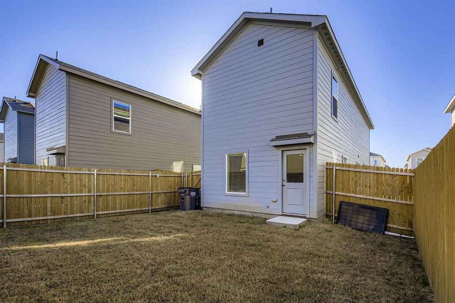 Exterior details and patio area of a home in Tillage Farms: Wellton Haven, Princeton (Image 3).