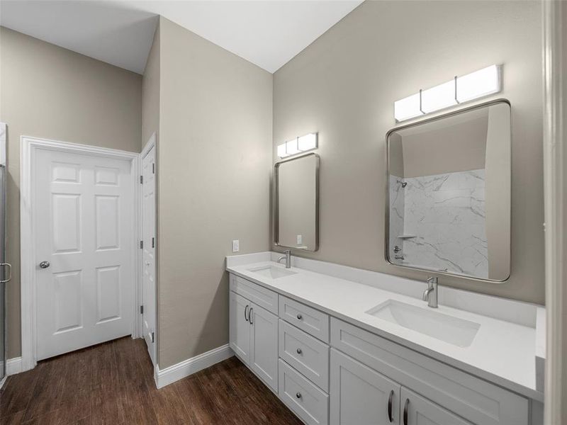 Furnished interior view inside a new home in , McKinney (Image 6).