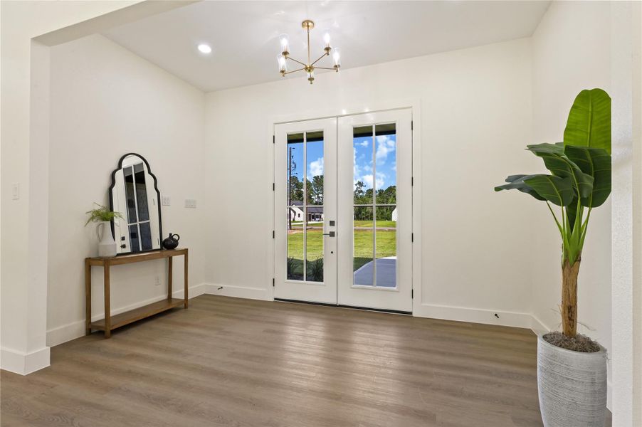Spacious, unfurnished interior of a new home in , Conroe (Image 25). Spacious, unfurnished interior of a new home in , Conroe (Image 25).