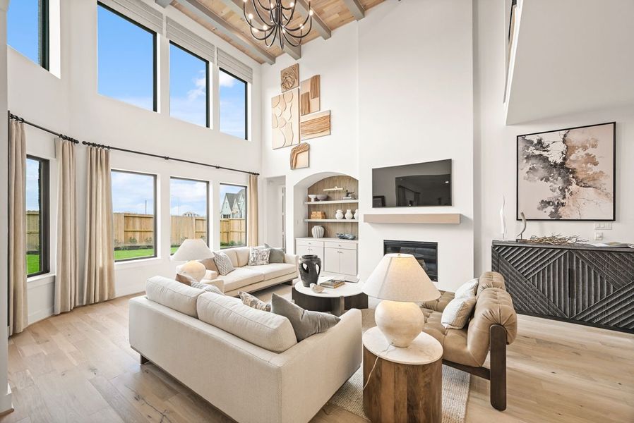 Furnished interior view inside a new home in Jubilee 45' 70', Hockley (Image 23).