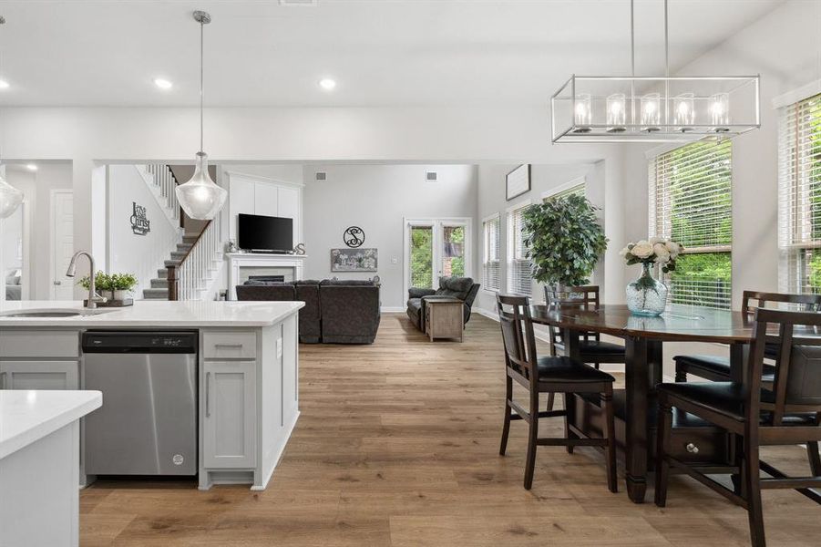 Furnished interior view inside a new home in , Gunter (Image 15). Furnished interior view inside a new home in , Gunter (Image 15).