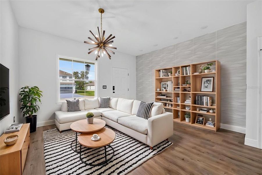 Furnished interior view inside a new home in , Poinciana (Image 12).