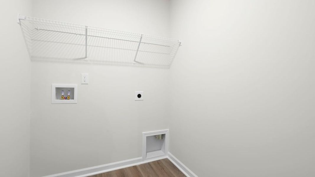 Spacious, unfurnished interior of a new home in Harper Ridge, Roebuck (Image 36). Spacious, unfurnished interior of a new home in Harper Ridge, Roebuck (Image 36).