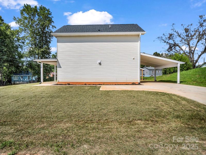 Front exterior of a new home in , Spindale, NC, highlighting curb appeal (Image 22).