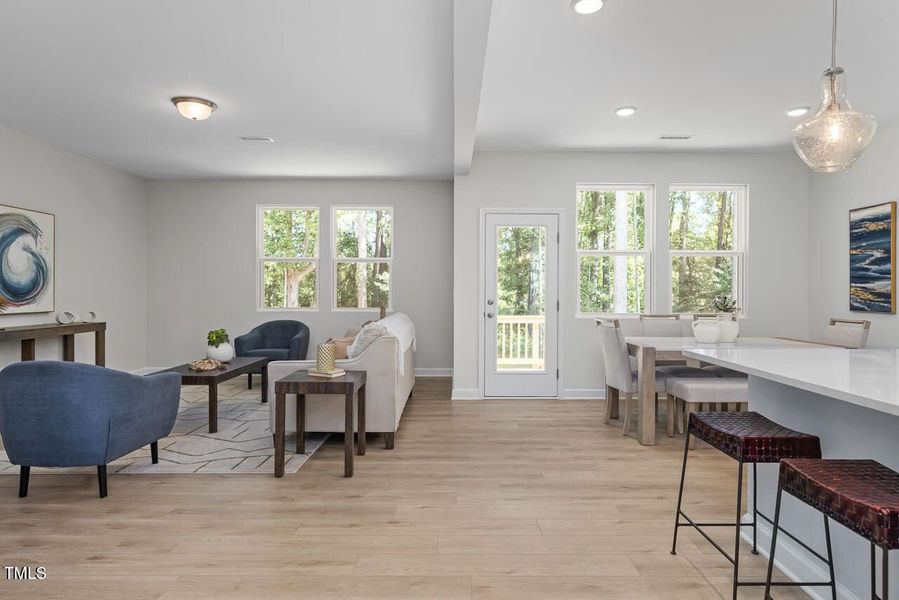 Furnished interior view inside a new home in Wellers Knoll, Lillington (Image 4).