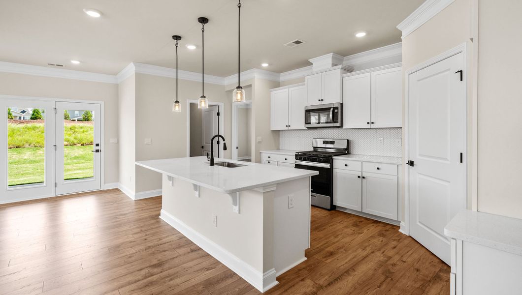 Representative furnished interior of a home built from the Clifton by D.R. Horton in The Villas at Pine Valley, Boiling Springs (Image 7).