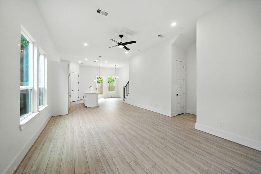 Spacious, unfurnished interior of a new home in , Houston (Image 24). Spacious, unfurnished interior of a new home in , Houston (Image 24).