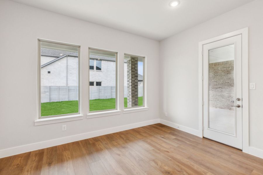 Spacious, unfurnished interior of a new home in Painted Tree Lakeside, McKinney (Image 18). Spacious, unfurnished interior of a new home in Painted Tree Lakeside, McKinney (Image 18).