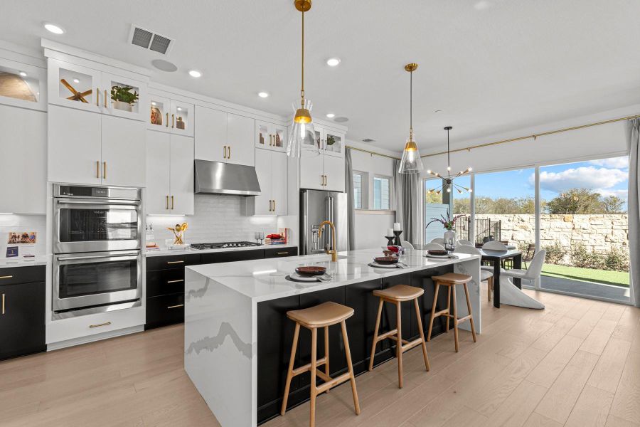 Kitchen - Dining (Staged) Kitchen - Dining (Staged)