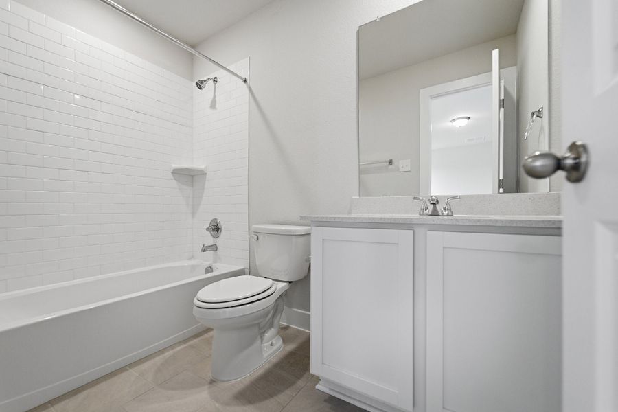 Furnished interior view inside a new home in Sunfield, Buda (Image 17).